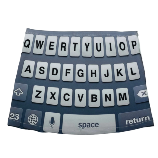 Keyboard skirt