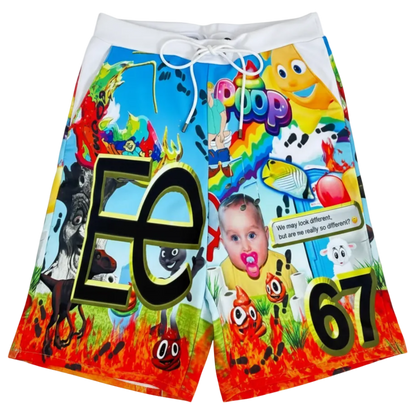Poop Half Pants