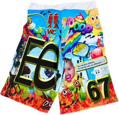 Poop Half Pants